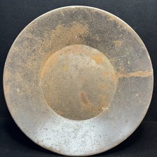Large Metal Gold Pan 16" Mining Miner Panning CA Gold Rush Vintage Prospecting