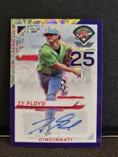 2025 Prospect Edition Prospect Ticket Signatures Purple Scope Ty Floyd 15/49