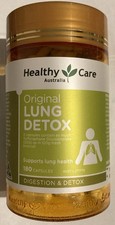 New Healthy Care Original Lung Detox 180 Capsules HealthyCare