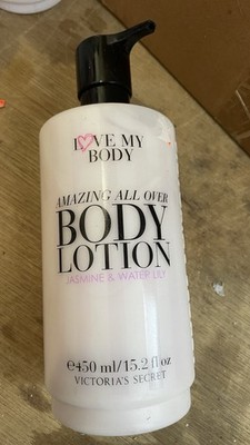 Victoria s Secret LOVE MY BODY Jasmine & Water Lily Body Lotion 15.2 oz/450ml