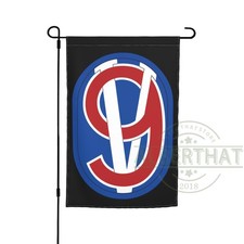 95th Infantry Division 12x18 Inch Garden Flag Double Sided Outdoor Banner