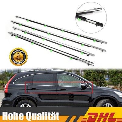 4x Zierleiste Dichtung Fensterleiste 72950-SWA-A01 für Honda CR-V CRV 07-11