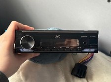 Image of JVC Kd-x382bt Alexa Bluetooth Mechless USB AUX iPhone Car Stereo Radio Player