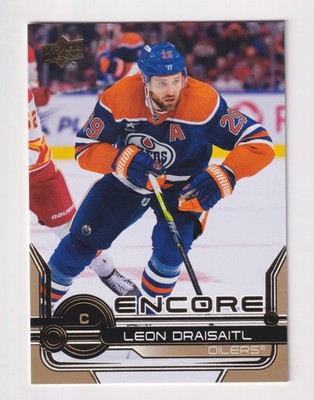 2024-25 Upper Deck Extended ENCORE GOLD #E-27 LEON DRAISAITL Edmonton Oilers