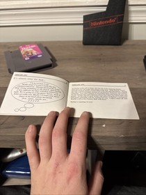 Barbie NES Game and Manual and Sleeve Tested