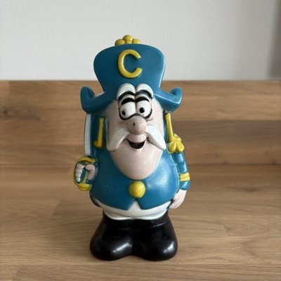 Cap n Crunch Vintage Sparschwein Werbung Maskottchen Figur Spielzeug Münze Kapitän