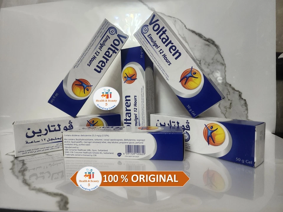 3 piezas x Voltaren Emulgel 50 g fuerte alivio del dolor local gel durante 12 horas Foto 2 de 4