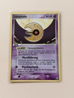 Lunastein | 20/92 | EX Legend Maker | Pokemon Karte Deutsch | Vintage
