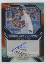 2021 Panini Prizm Rookie Cosmic Haze 30/50 Mitchell White #RA-MW Auto 1d2e