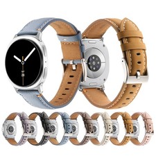 For Samsung Galax Watch8 Classic/Watch8/7/6/5/4 FE Genuine Leather Band Strap