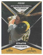 2025 PULSE STRATOS BASEBALL HEAT SEEKER EDITION FACTORY SEALED HOBBY BOX