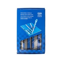 Pferd Tools Werkstattfeilen-Set Wru 5-Tlg. In Rolltasche 250Mm Hieb 3 FüR