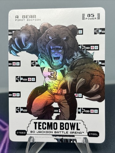 Bo Jackson Battle Arena Tecmo A Bear ICE SORE THUMBS