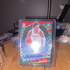 Panini Donruss Optic Aaron Wiggins Signature Series RC Auto SS-AWG OKC Thunder