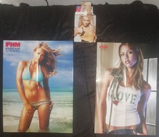 JESSICA  ALBA  FHM  DOPPELPOSTER  IMOGEN  BAILEY*  HALLE  BERRY**  +  CLIPPING#