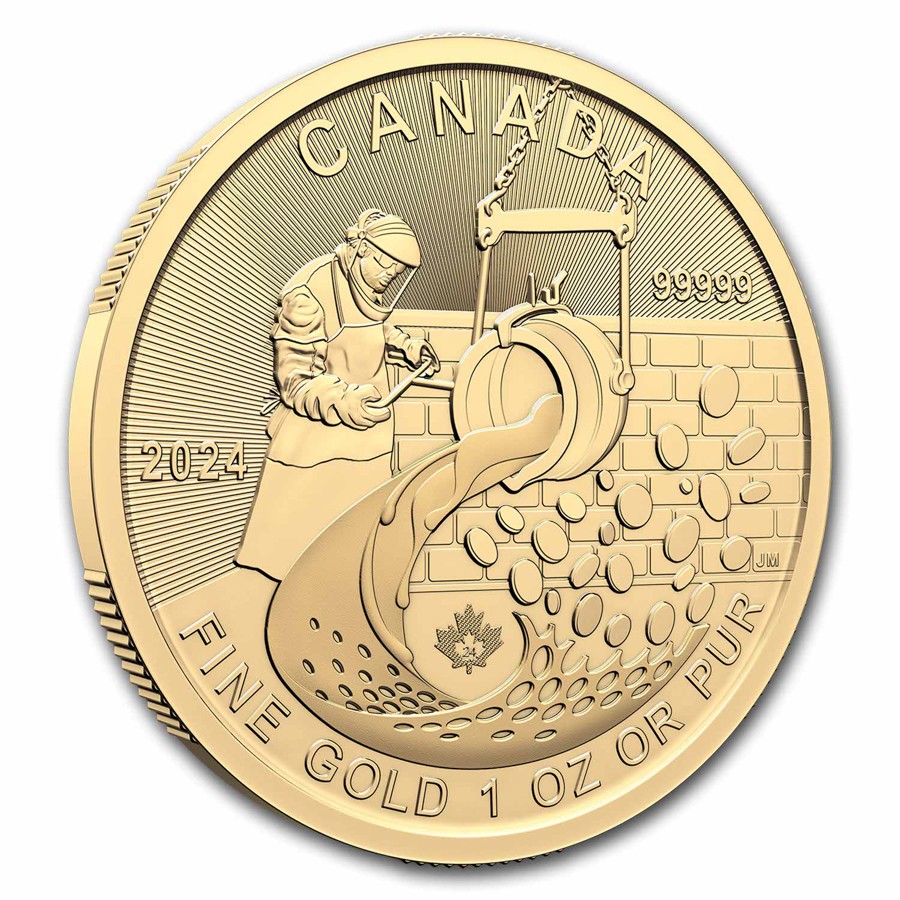 2024 RCM 1 oz Au Klondike Doré to Refined Gold .99999 (In Assay