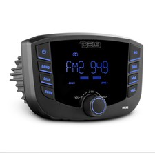 DS18 Marine Head Unit with Bluetooth, USB, AUX and 3" Display - 4x 25 Watts MRX2