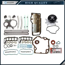 Timing Cover Gasket Water Pump Oil Pan Gasket For 02-03 Dodge Ram 1500 4.7L SOHC