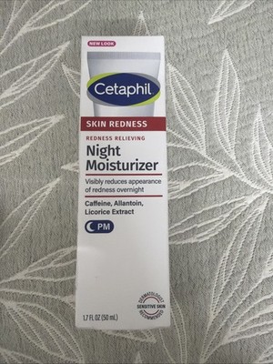 Cetaphil Redness Relieving Night Moisturizer 1.7 Ounce