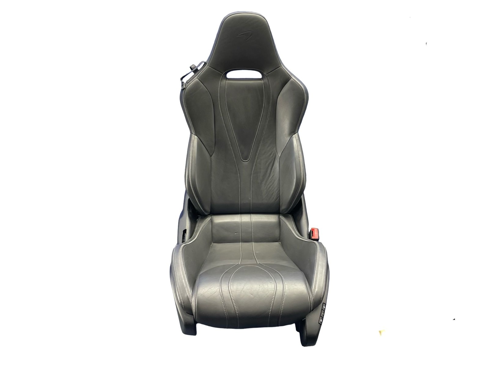 2018-2023 MCLAREN 720S OEM FRONT LEFT RIGHT SEAT ASSEMBLY SET BLACK LEATHER