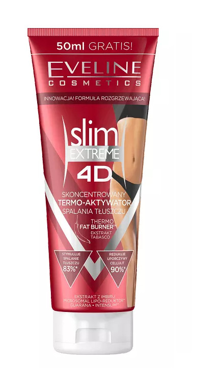 Eveline Slim Extreme 4d thermo active slimming serum fat burner - anti cellulite