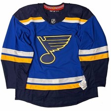 Adidas NHL St. Louis Blues Team Issue Authentic Pro Jersey - Blue (Men’s 54)