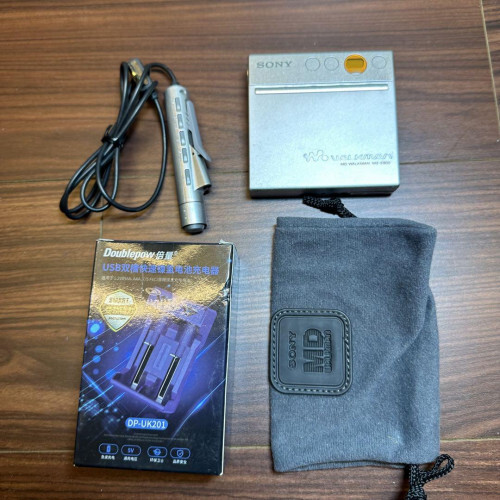SONY Walkman MZ-E800 MD player Operation confirmed [EXC