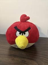 Angry Birds Plush Stuffed Animal Red Bird 8 Commonwealth Toy 2010