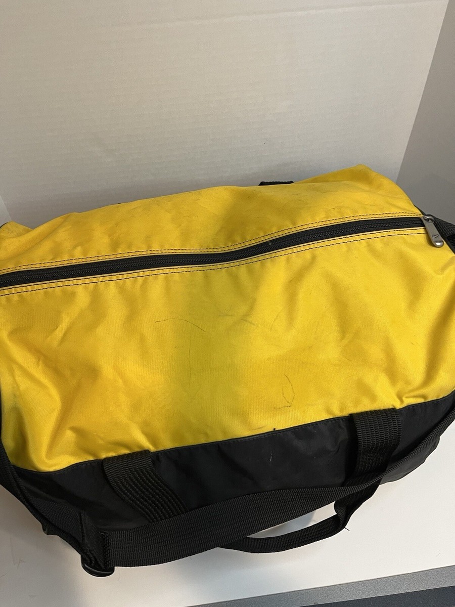 yellow nike duffle bag