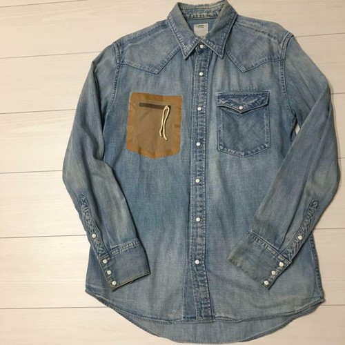 VISVIM Denim Shirt Button Down Long 