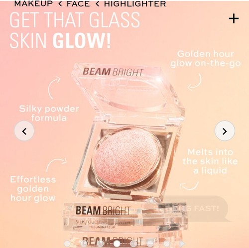 *B'FRIDAY SALE* Makeup Revolution Beam Bright Highlighter Golden Gal - Picture 4 of 7