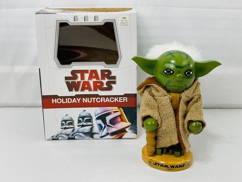 2009 Kurt S Adler Star Wars Christmas Holiday Nutcracker - Yoda w/ Box