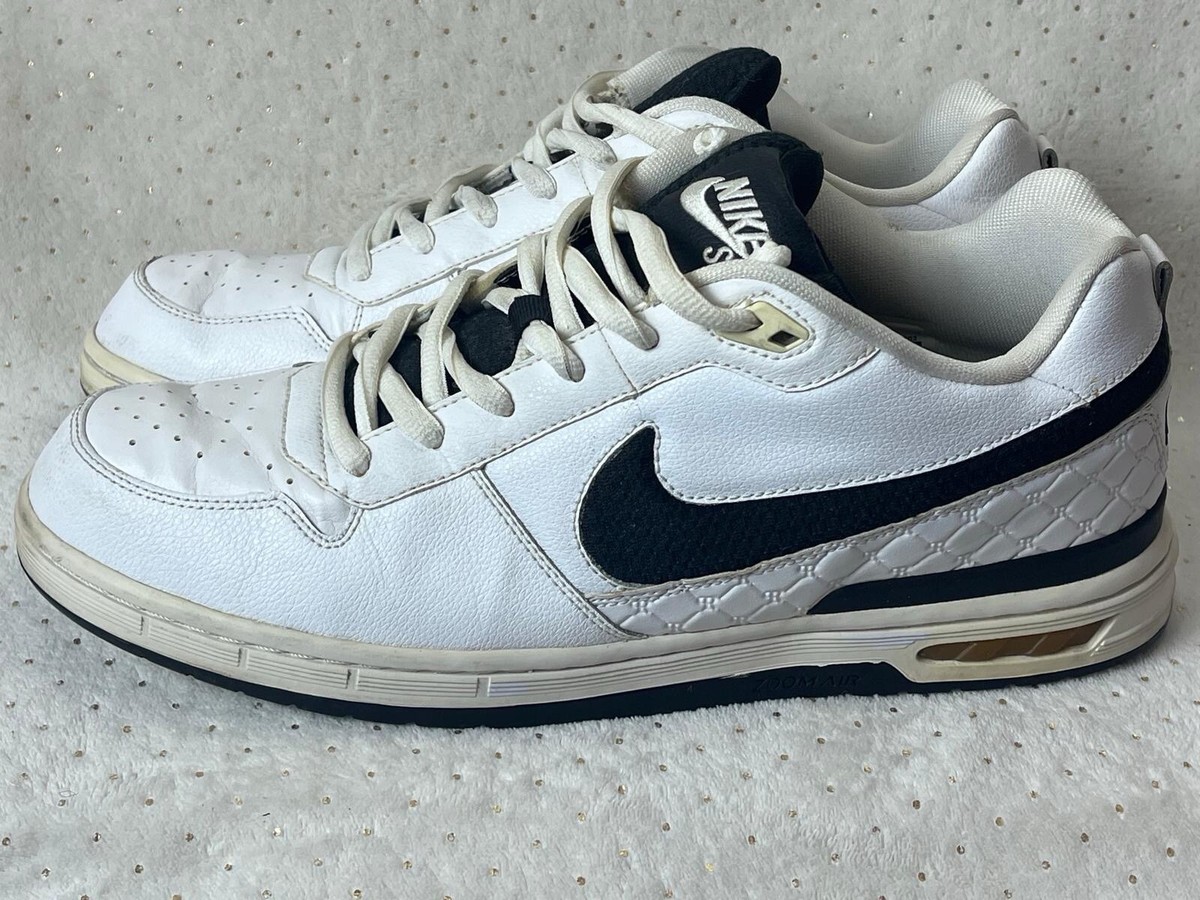 Nike SB Zoom Air Paul Rodriguez Low P-Rod White Sneakers Nike SB Zoom Air Paul Rodriguez Low P-Rod White Sneakers