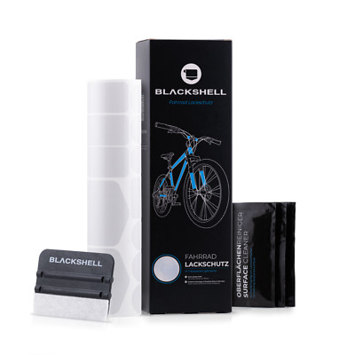 Fahrrad Aufkleber Schutzfolie Rahmenschutz, Trekking, BMX, MTB in Transparent