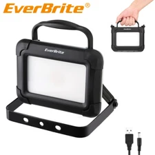 EverBrite 1500Lumen USB Rechargeable Work Light 2 Mode High Light Work Light NEW