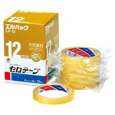 Nichiban LP-12 Omaki Cellotape 12 Rolls 12mm x 35m Japan Original Adhesive Tape