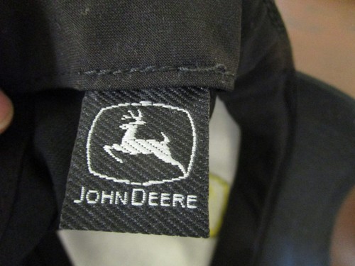Sombrero de camionero John Deere negro algodón ajustable talla única - Imagen 3 de 3
