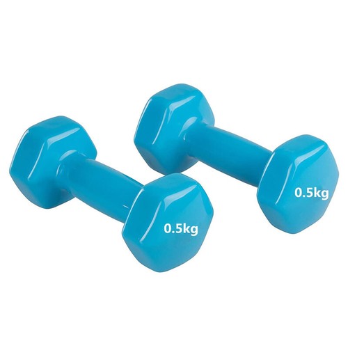 0.5-10KG Anti-Slip Vinyl Dumbbell Pair Weightlifting Dumbbell Set Barbell Weight - Picture 14 of 47
