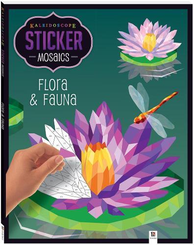 Hinkler Pty Ltd Kaleidoscope Sticker Mosaics Flora & Fauna (Tascabile)