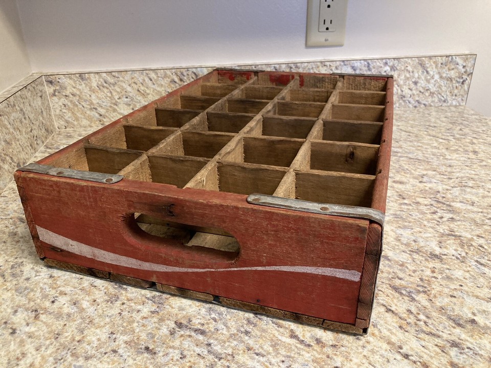 Original Vintage Coca-Cola Wooden 24 Coke Case Crate | eBay