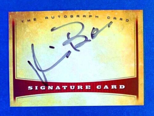 KEVIN BACON - Film - TV - Filmstar - SIGNIERT / AUTOGRAMMKARTE (b)