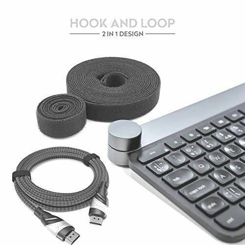 75ft Hook and Loop Reusable Fastening Tape Strap Cable Ties, Double Sided Strap - Picture 6 of 8