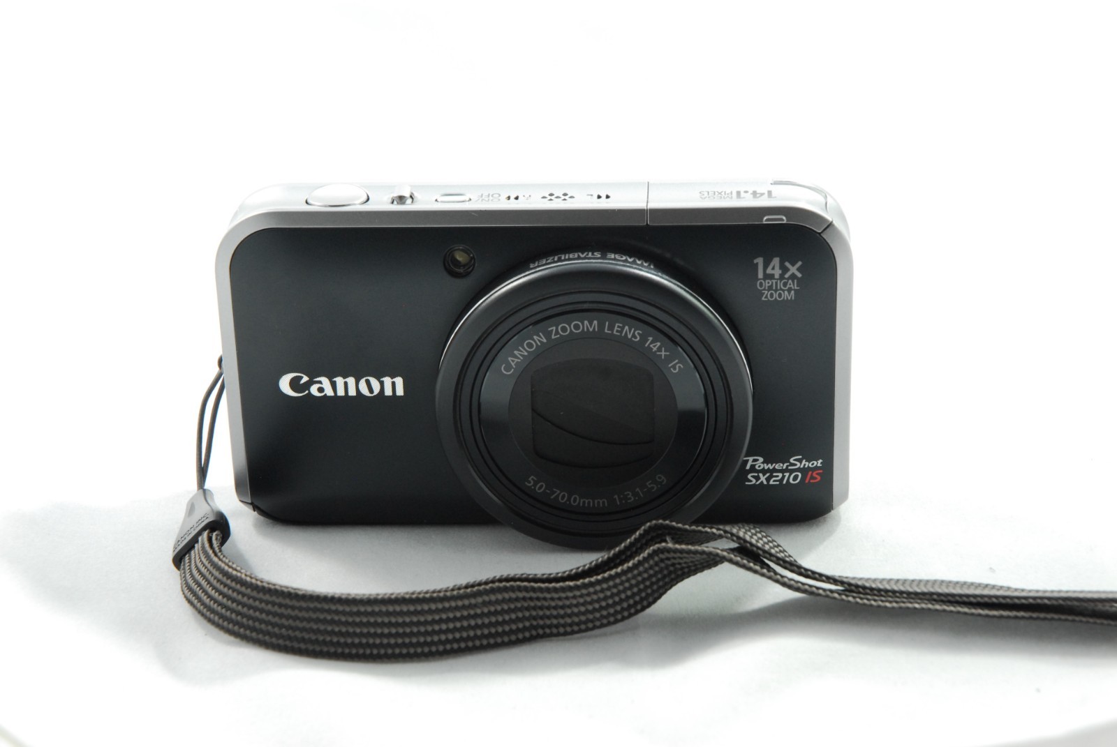 Canon PowerShot Sx210 Is Digital Camera - (14.1 MP 14x Optical Zoom) | eBay