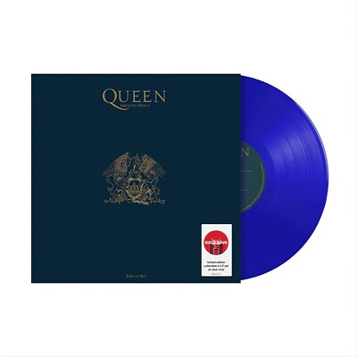 Queen Greatest Hits 2 Blau   IMPORT 2 Lps Limited Edition Neu  