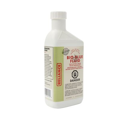 Reliance Products Bioblue Fluid | Fastacting Liquid Portable Toilet Deodorant | 