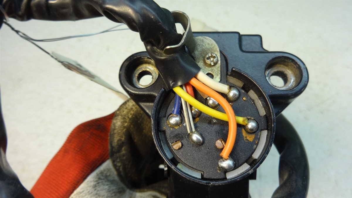 1987 Kawasaki ZX750-F Ninja ZX 750 K519. ignition switch | eBay