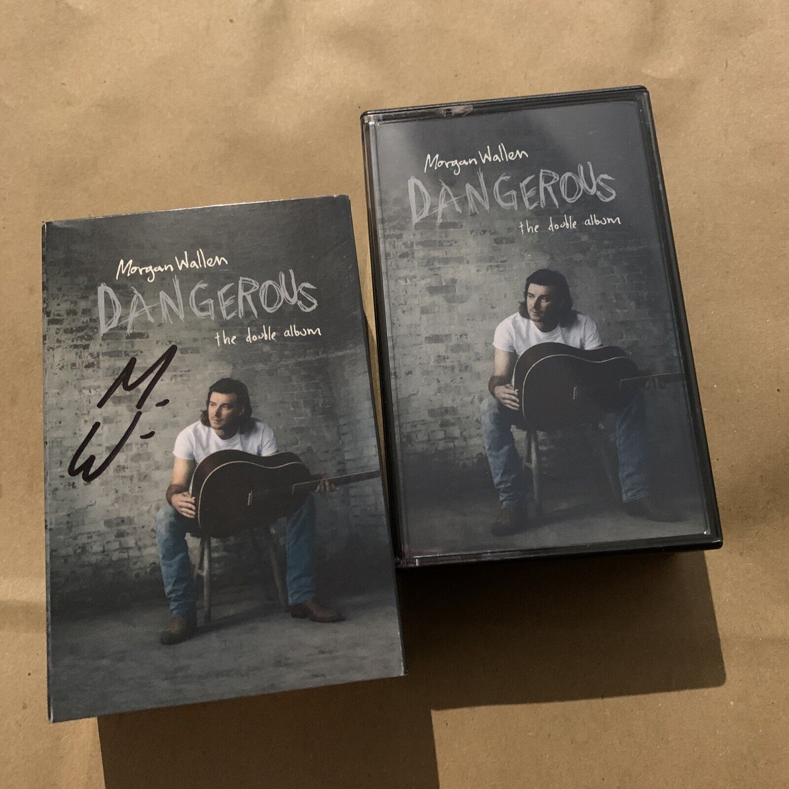 Morgan Wallen Signed Autograph Dangerous The Double Album Cassette