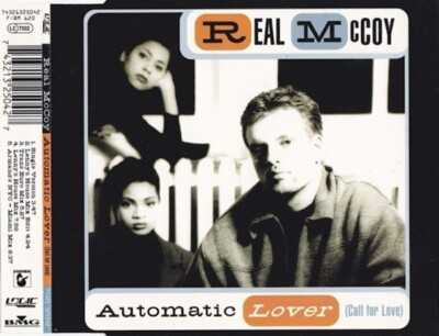 (37) Real McCoy 'Automatic Lover (Call For Love)'-Rare UK Hard/euro House CD-New