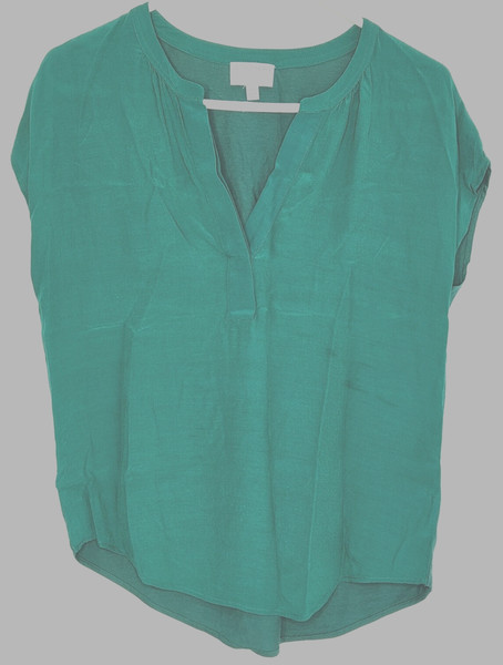 Witchery Jade green sleeveless blouse Sz XXS / Fit Size 8