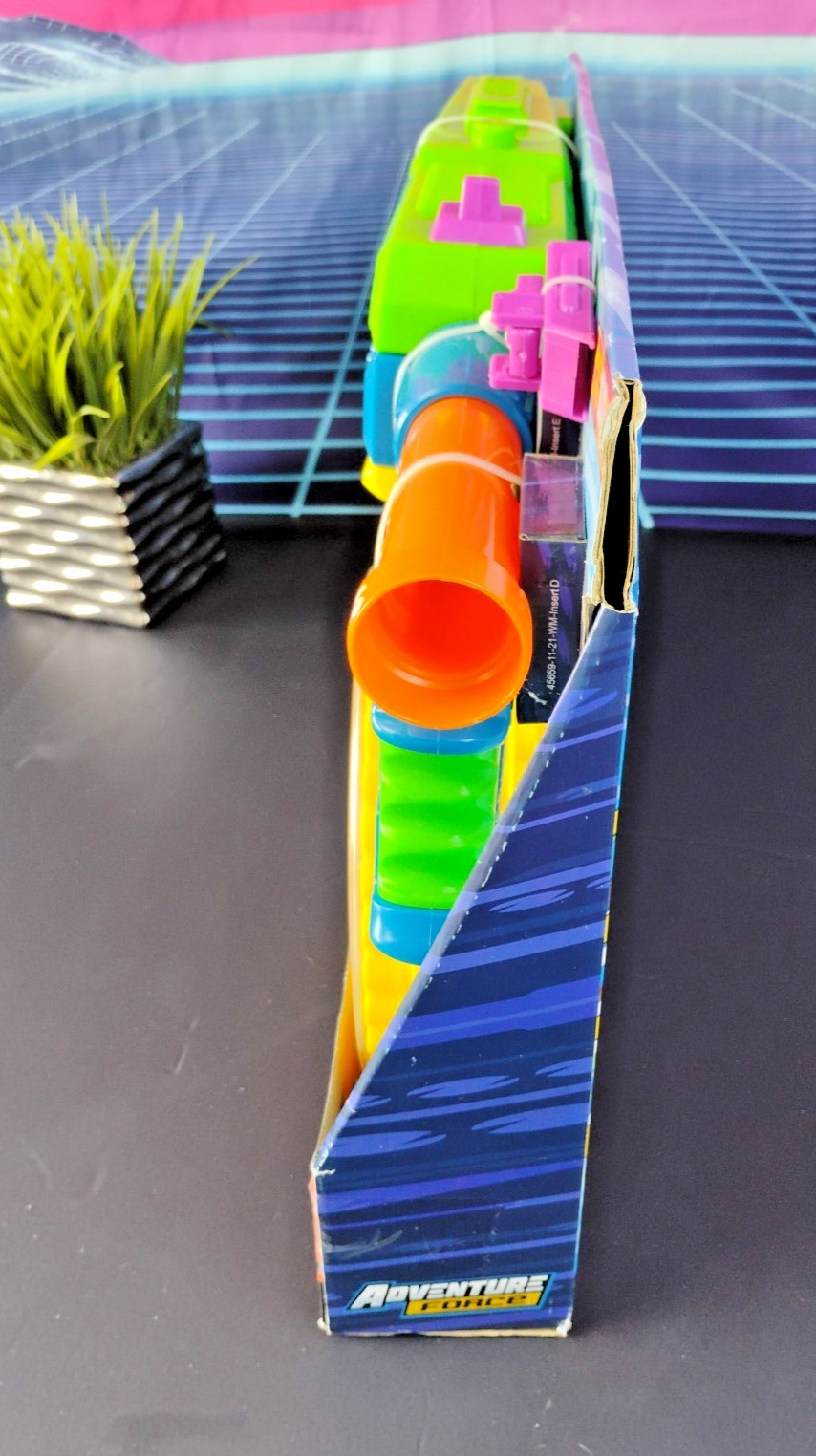 NEW ADVENTURE FORCE ALPHA AUTO 72 AUTOMATIC FOAM NRF STYLE DART GUN TOY